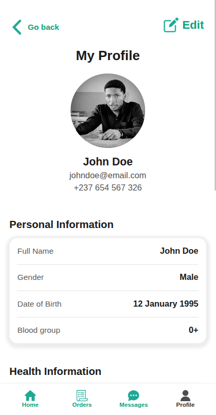 App screenshot